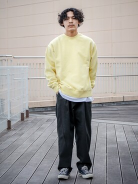 Satoshi Makimotoさん（メンズ・166cm）の冬コーディネート