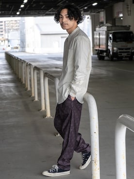 Satoshi Makimotoさん（メンズ・166cm）の冬コーディネート