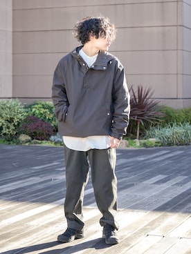 Satoshi Makimotoさん(メンズ・166cm)の冬コーディネート