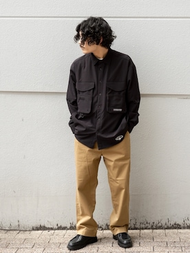 Satoshi Makimotoさん（メンズ・166cm）の春コーディネート