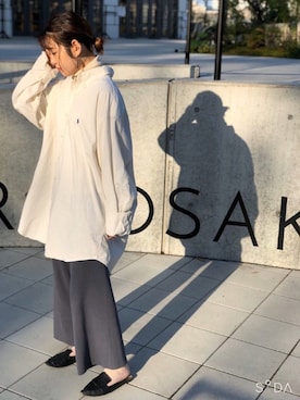「antic rag（アンティックラグ）のアイテム」を使った、ゆみりんさん（レディース・152cm）の春コーディネート