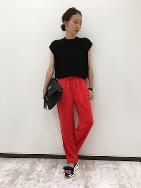 JEANASIS 新宿ミロード店STAFFさん（レディース・158cm）の夏コーディネート