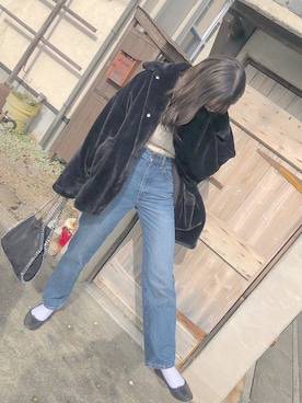 「carnet（カルネ）のアイテム」を使った、jun☆さん（レディース・155cm）の冬コーディネート