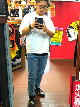 「アイテム（タンクトップ）」を使った、しのぶさん（メンズ・168cm・20代）の夏コーディネート