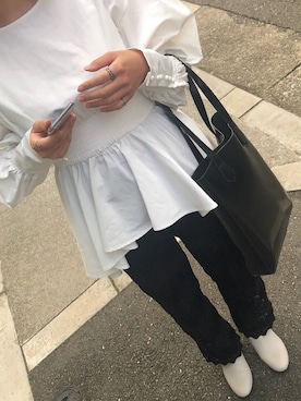 咲さん（レディース・156cm）の秋コーディネート