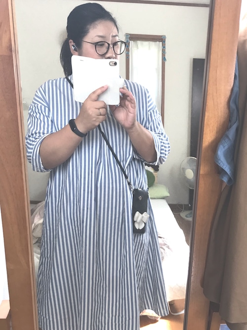 みき Honeysのシャツワンピースを使ったコーディネート Wear