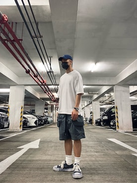 「SPAO（スパオ）のアイテム」を使った、8agosさん（メンズ・178cm）の春コーディネート