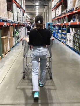 「costco」｜Wacana さん（レディース・154cm）の春コーディネート