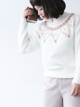 「Cawaii」｜ちよこさん（レディース・158cm）の冬コーディネート