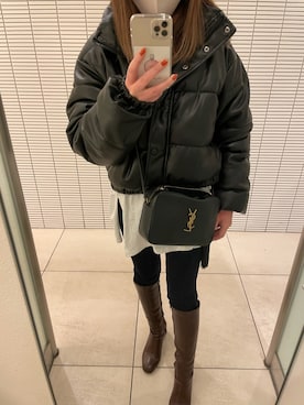 meguuuさん（レディース・156cm）の冬コーディネート