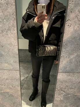 meguuuさん（レディース・156cm）の冬コーディネート