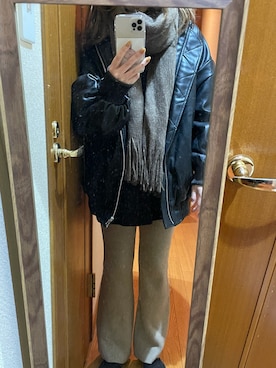 meguuuさん（レディース・156cm）の冬コーディネート