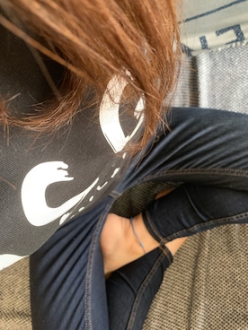 「MSGM（エムエスジーエム）のアイテム（スウェット）」を使った、nhrmyさん（レディース・155cm）の秋コーディネート