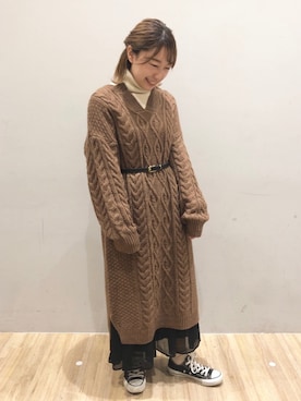 はやぴ👶🏻さん（レディース・153cm）の秋コーディネート