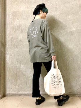 「SUNNY  SPORTS（サニースポーツ）のアイテム」を使った、coen  おのさん（レディース・165cm）の秋コーディネート