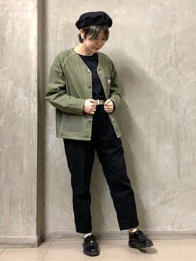 「SMITH'S（スミス）のアイテム（ジャケット/アウター）」を使った、coen  おのさん（レディース・165cm）の冬コーディネート