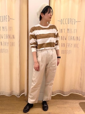「2021春新作」｜coen  おのさん（レディース・165cm）の春コーディネート