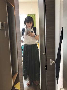 ゆきーいーさん（レディース・163cm）の夏コーディネート