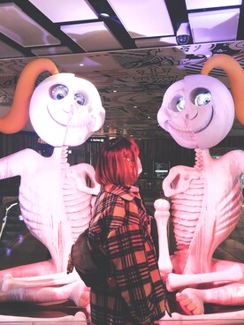 「niko and...（ニコアンド）のアイテム（チェスターコート）」を使った、wongnicoleeeさん（レディース・162cm）の冬コーディネート