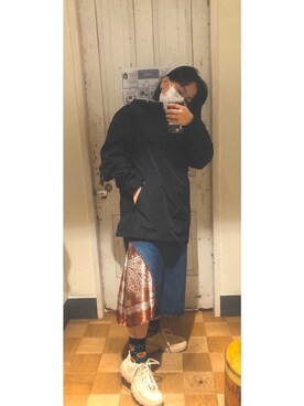 「Fumbleのアイテム」を使った、wongnicoleeeさん（レディース・162cm）の春コーディネート