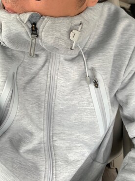 「DESCENTE ALLTERRAIN（デサント　オルテライン）のアイテム（トップス）」を使った、totoroさん（メンズ・182cm）の秋コーディネート