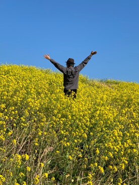 「WP（ダブリューピー）のアイテム」を使った、totoroさん（メンズ・182cm）の春コーディネート