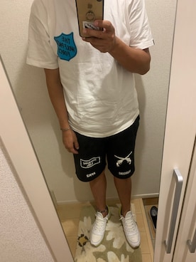 「WP（ダブリューピー）のアイテム」を使った、totoroさん（メンズ・182cm）の夏コーディネート