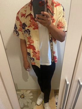 「WP（ダブリューピー）のアイテム」を使った、totoroさん（メンズ・182cm）の夏コーディネート