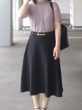 涼音さん（レディース・148cm）の夏コーディネート