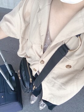 涼音さん（レディース・148cm）の夏コーディネート