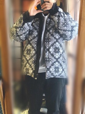 ダウンジャケット コートを使った ペイズリー のメンズ人気ファッションコーディネート Wear