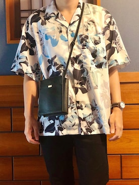 「SAAD（サード）のアイテム」を使った、マサさん（メンズ・165cm）の夏コーディネート