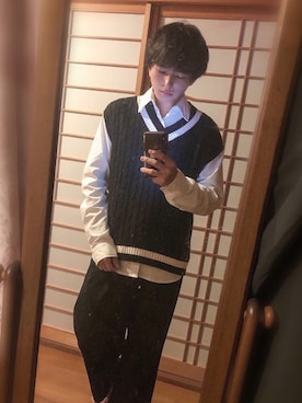 「IGNIO（イグニオ）のアイテム」を使った、マサさん（メンズ・165cm）の冬コーディネート