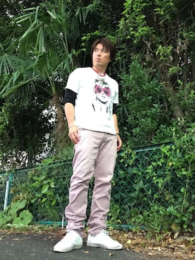 くすしんさん(メンズ・175cm)の夏コーディネート