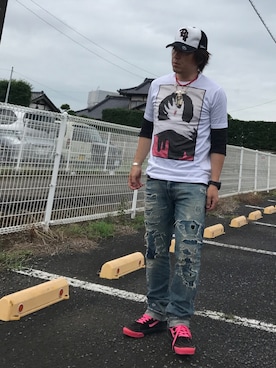 くすしんさん（メンズ・175cm）の夏コーディネート