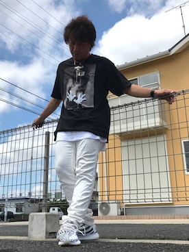 くすしんさん（メンズ・175cm）の夏コーディネート