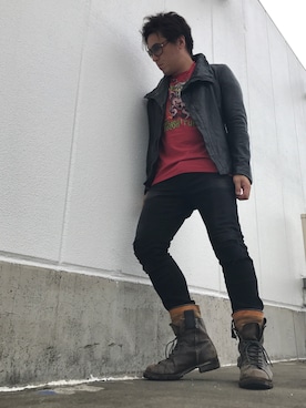 くすしんさん（メンズ・175cm）の夏コーディネート