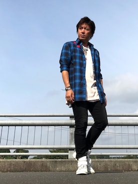 くすしんさん（メンズ・175cm）の秋コーディネート