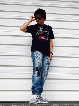 くすしんさん（メンズ・175cm）の秋コーディネート