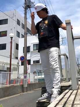 くすしんさん（メンズ・175cm）の夏コーディネート