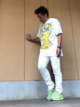 くすしんさん（メンズ・175cm）の夏コーディネート