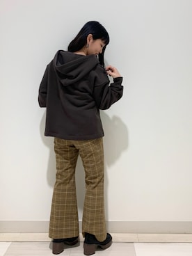 「OZOC（オゾック）のアイテム（パンプス）」を使った、sumicaさん（レディース・157cm）の秋コーディネート
