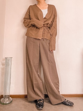 3児mama／achaさん（レディース・162cm）の秋コーディネート