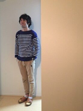 トモッティさん（メンズ・174cm）の春コーディネート