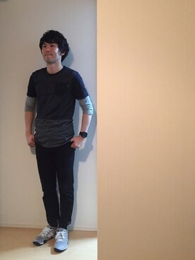 トモッティさん（メンズ・174cm）の春コーディネート