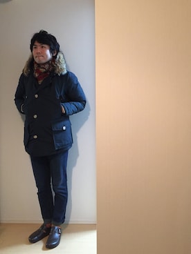 トモッティさん（メンズ・174cm）の冬コーディネート