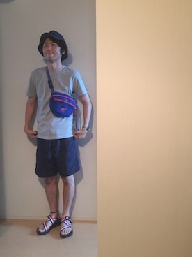 トモッティさん（メンズ・174cm）の夏コーディネート