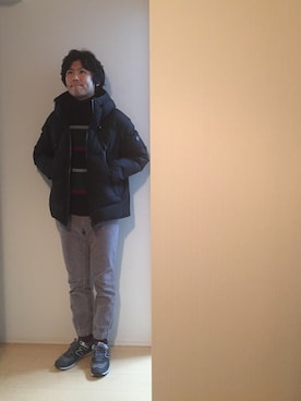 トモッティさん（メンズ・174cm）の冬コーディネート