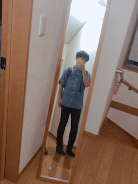 「iFace（アイフェイス）のアイテム（その他）」を使った、Rivuさん（メンズ・160cm）の夏コーディネート