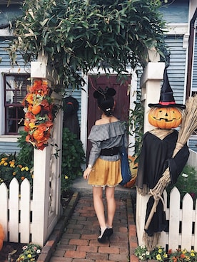 「halloween」｜「アイテム（腕時計）」を使った、mayu🥀さん（レディース・167cm）の秋コーディネート